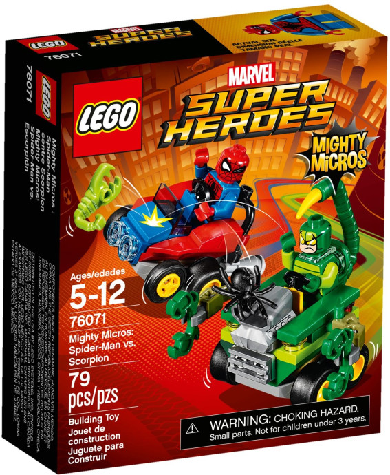 Mighty Micros: Spider-Man vs. Scorpion