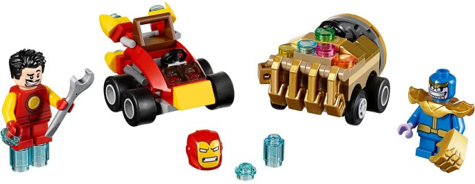 Mighty Micros: Iron Man vs. Thanos