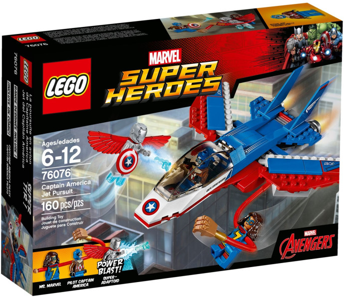Captain America Jet Pursuit