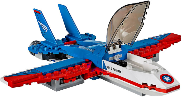 Captain America Jet Pursuit
