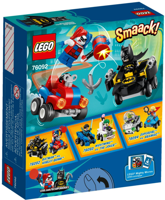 Mighty Micros: Batman vs. Harley Quinn