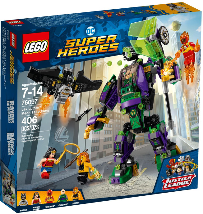 Lex Luthor Mech Takedown