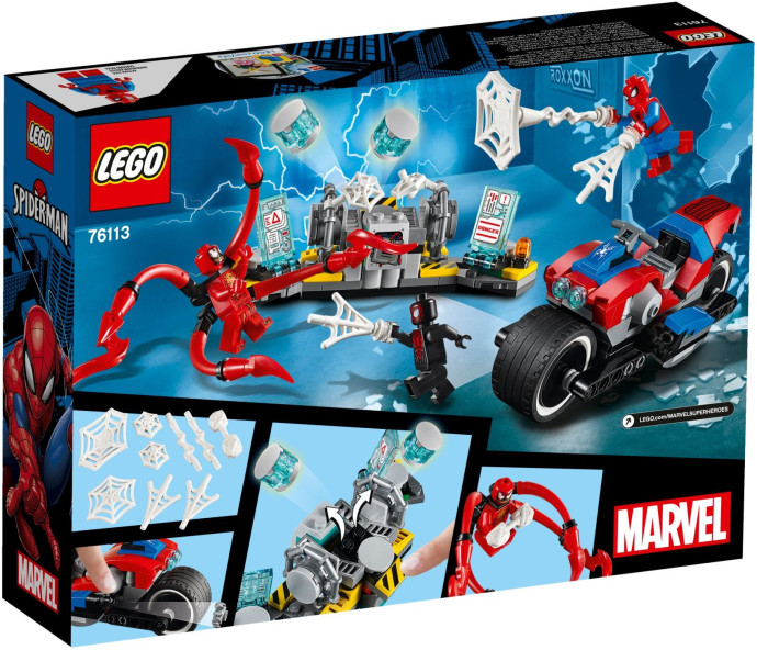 Spider-Man a záchrana na motorce