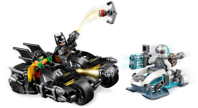 Mr. Freeze Batcycle Battle