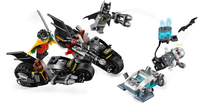 Mr. Freeze Batcycle Battle