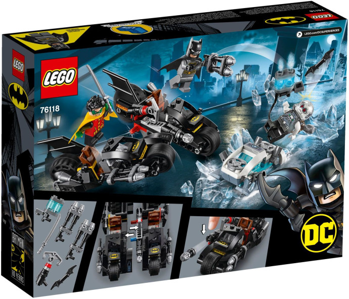 Mr. Freeze Batcycle Battle