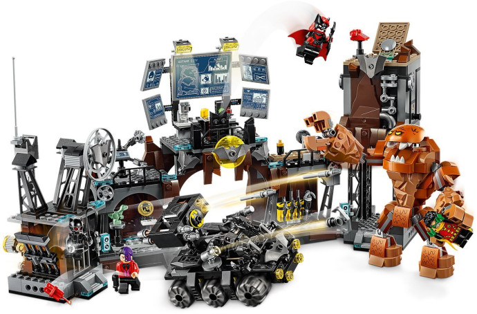 Batcave Clayface Invasion
