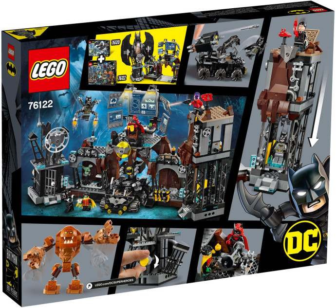 Batcave Clayface Invasion