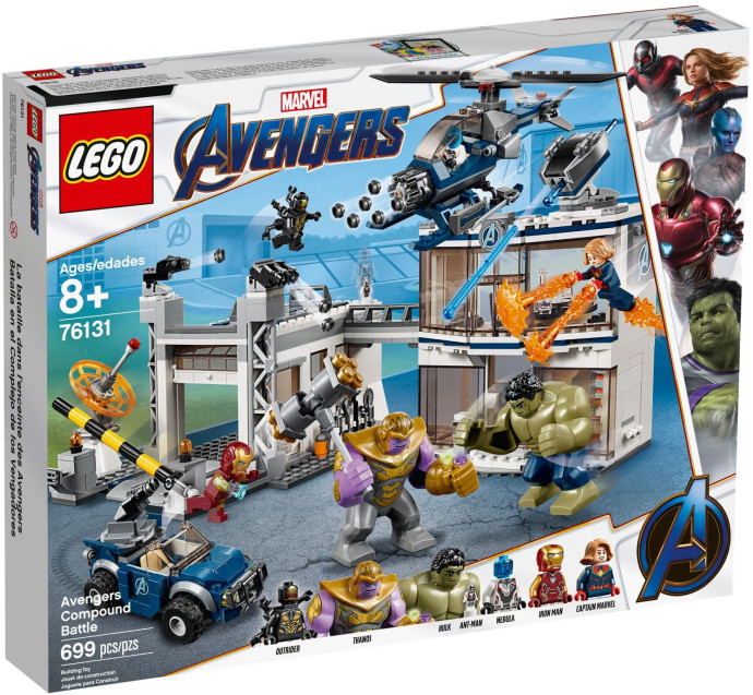 Avengers Compound Battle