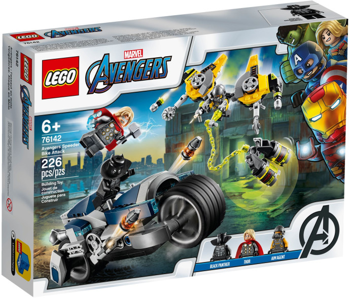 Avengers Speeder Bike Attack