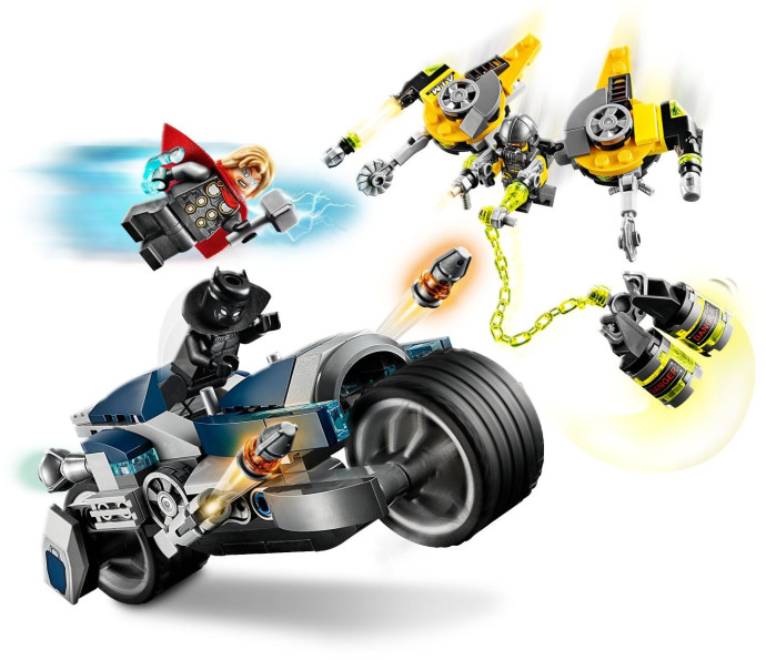 Avengers Speeder Bike Attack
