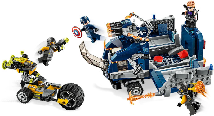 Avengers Truck Take-down