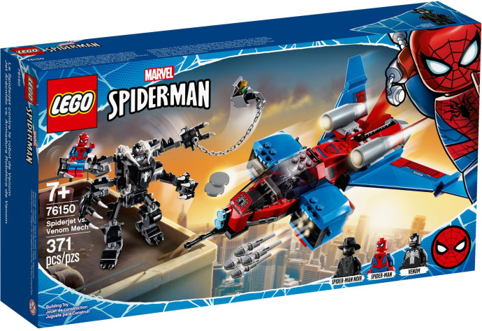 Spiderjet vs. Venom Mech