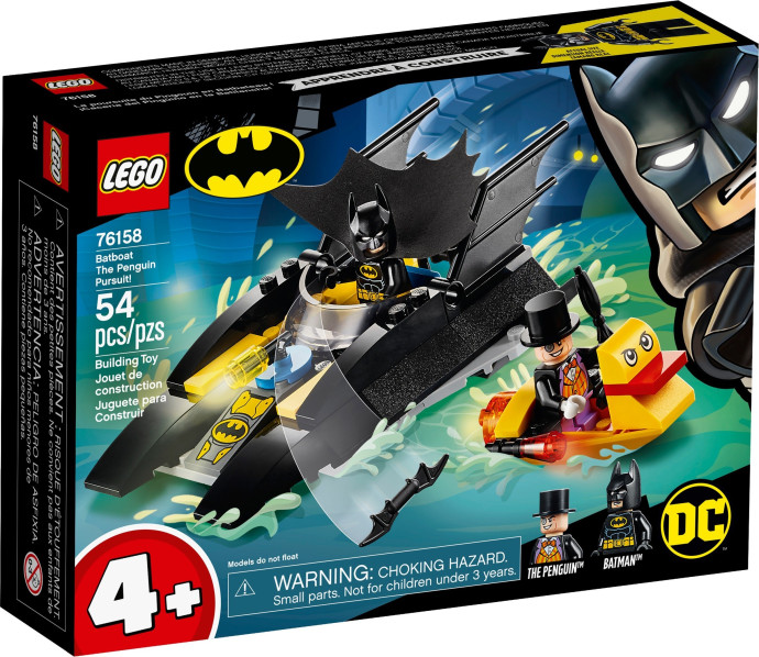 Pronásledování Tučňáka v Batmanově lodi