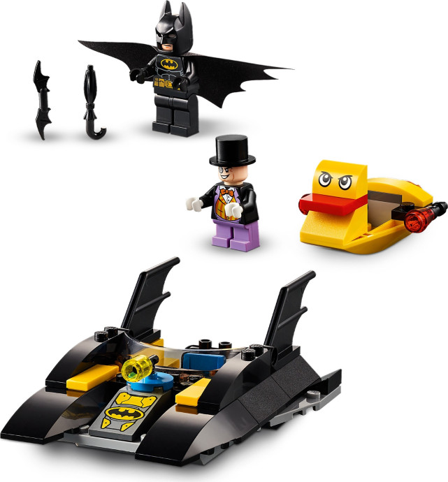Pronásledování Tučňáka v Batmanově lodi
