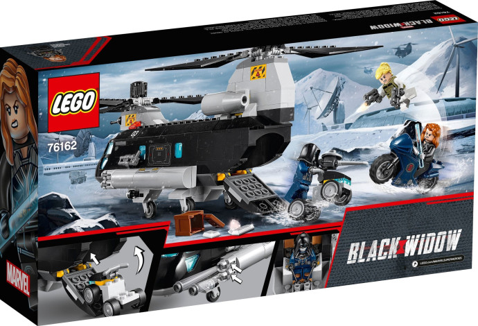 Black Widow's Helicopter Chase