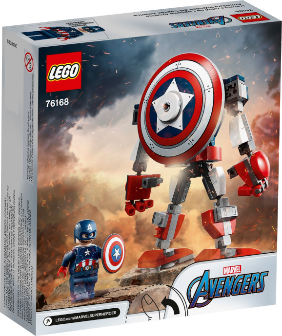 Captain America v obrněném robotu