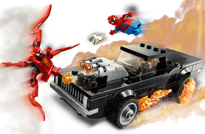 Spider-Man a Ghost Rider vs. Carnage