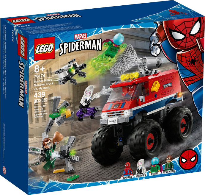 Spider-Man v monster trucku vs. Mysterio