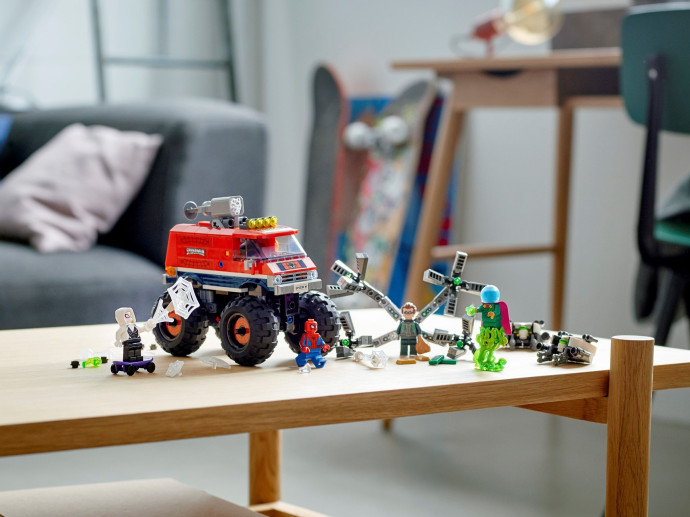 Spider-Man v monster trucku vs. Mysterio