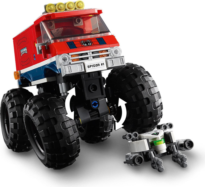 Spider-Man v monster trucku vs. Mysterio