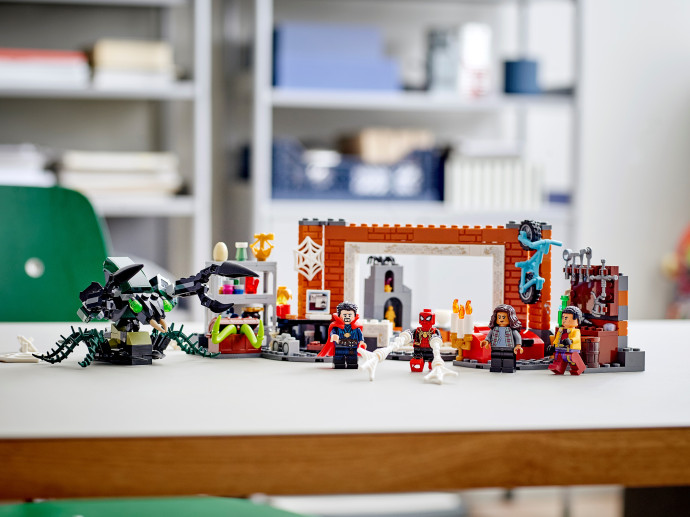 Spider-Man at the Sanctum Workshop