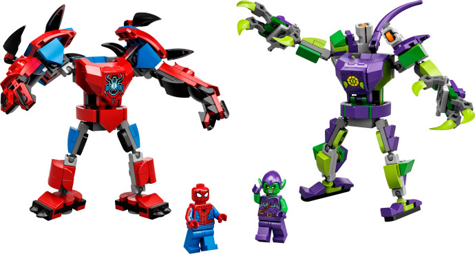 Spider-Man a Green Goblin – souboj robotů