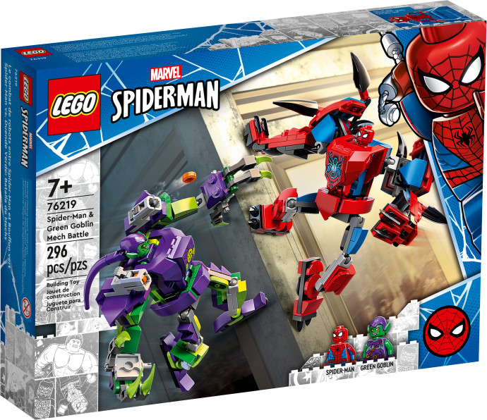 Spider-Man a Green Goblin – souboj robotů
