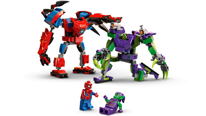 Spider-Man a Green Goblin – souboj robotů