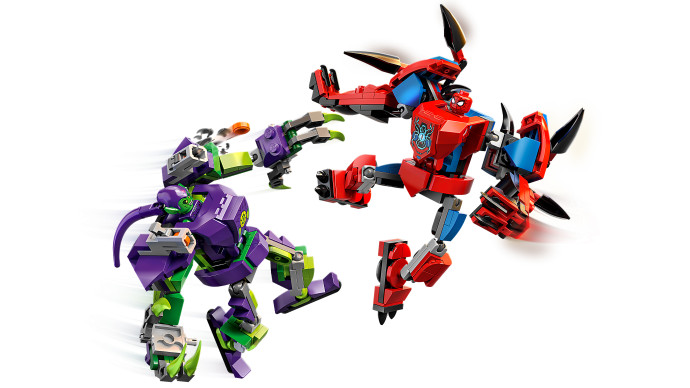 Spider-Man a Green Goblin – souboj robotů