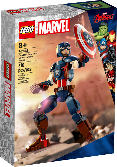 Zostaviteľná figúrka: Captain America