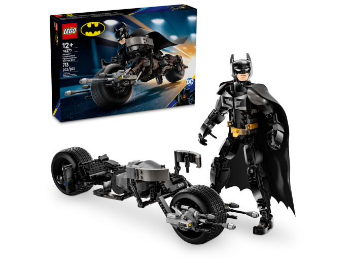 Zostaviteľná figúrka: Batman™ a motorka Bat-Pod