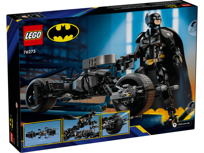 Zostaviteľná figúrka: Batman™ a motorka Bat-Pod