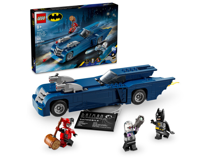 Batman™ a Batmobil vs. Harley Quinn™ a Mr. Freeze™
