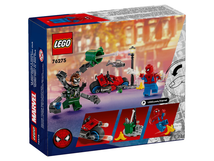 Naháňačka na motorke: Spider-Man vs. Doc Ock