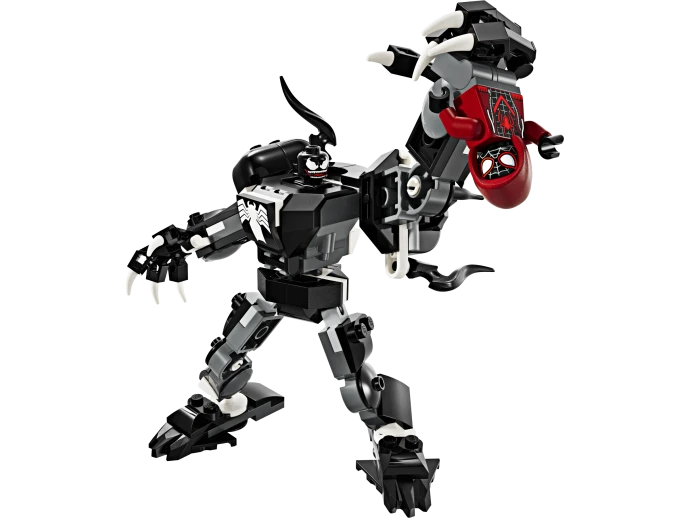 LEGO 76276 Venom v robotickém brnění vs. Miles Morales