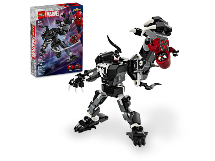 Venom v robotickom brnení vs. Miles Morales