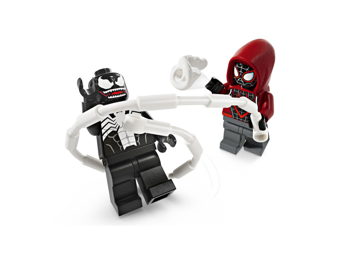 Venom v robotickom brnení vs. Miles Morales