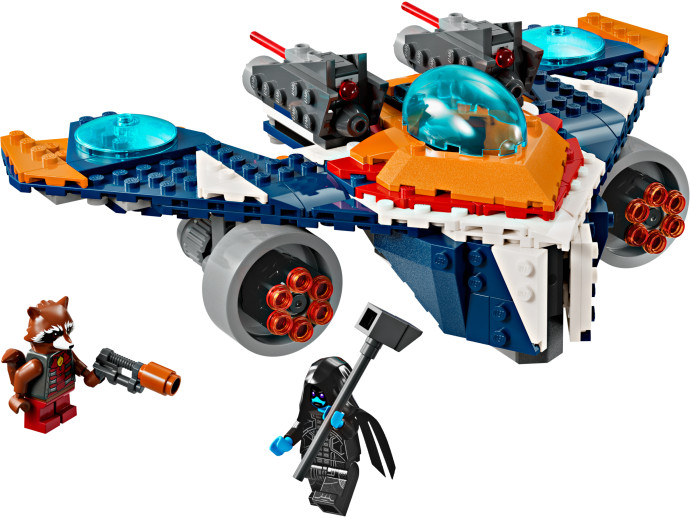 Rocketův tryskáč Warbird vs. Ronan