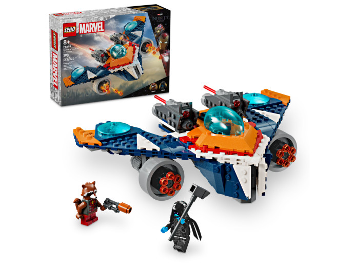 Rocketov tryskáč Warbird vs. Ronan