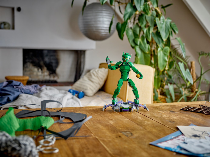 Zostaviteľná figúrka: Zelený Goblin