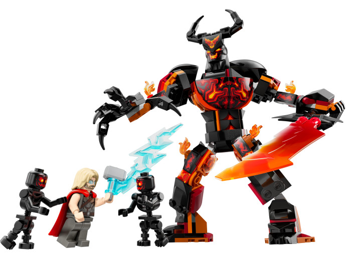 Sestavitelná figurka: Thor vs. Surtur