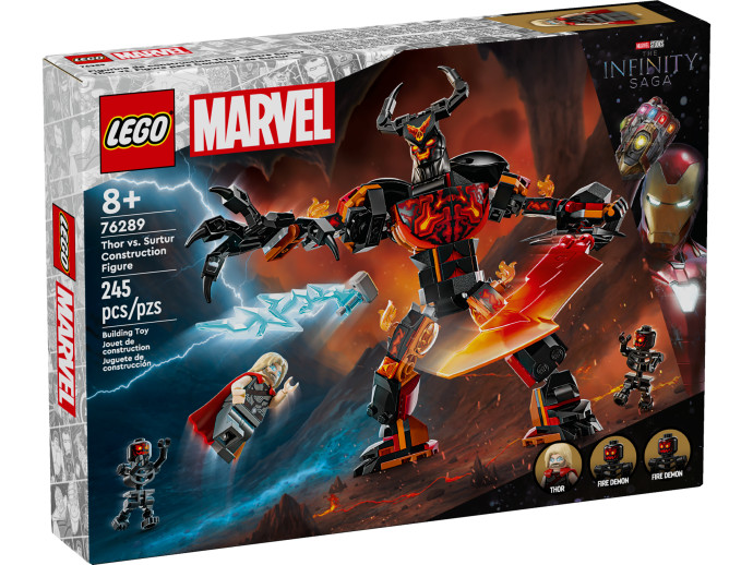 Zostaviteľná figúrka: Thor vs. Surtur