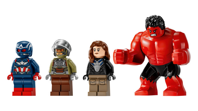 Súboj: Kapitán Amerika vs. Red Hulk