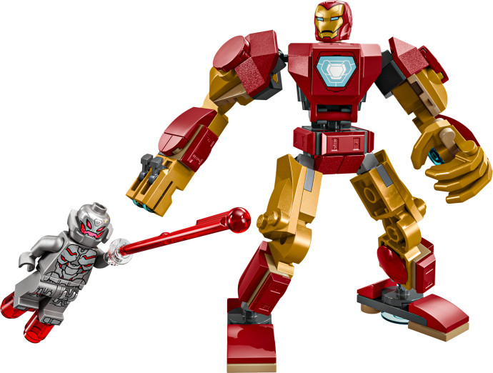 Iron Man v robotickém obleku vs. Ultron