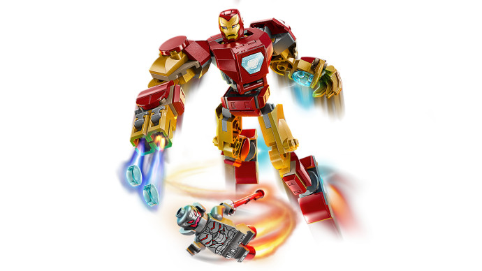 Iron Man v robotickom obleku vs. Ultron