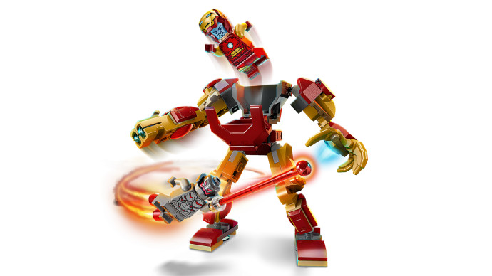 Iron Man v robotickom obleku vs. Ultron