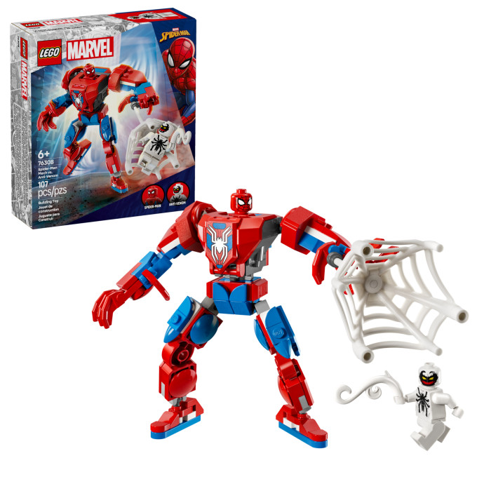 Spider-Man v robotickom obleku vs. Anti-Venom
