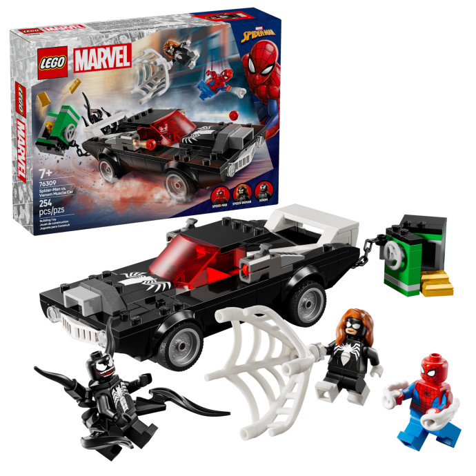 Spider-Man vs. Venomov výkonný športiak