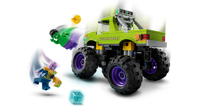 Hulkov truck vs. Thanos